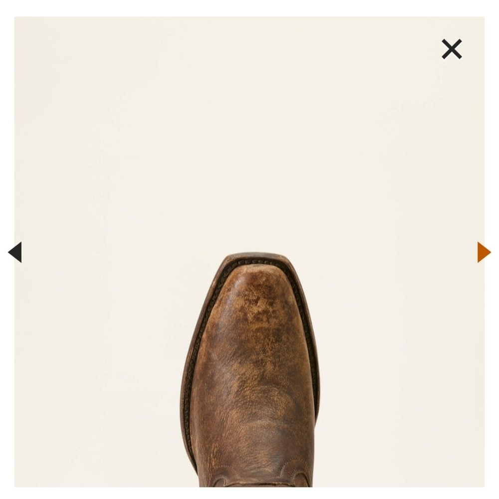 NWT Ariat Yellowstone Stockman Leather Boots Size 8 - Picture 3 of 7